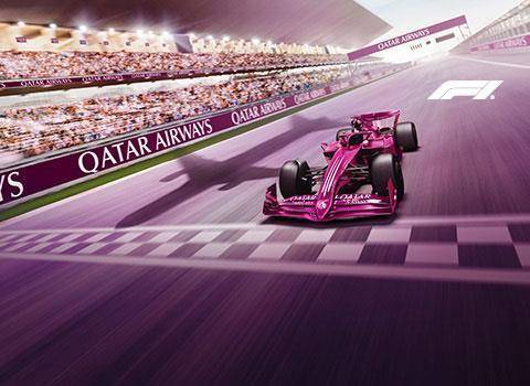 赛车:世界一级方程式赛车卡塔尔大奖赛开赛